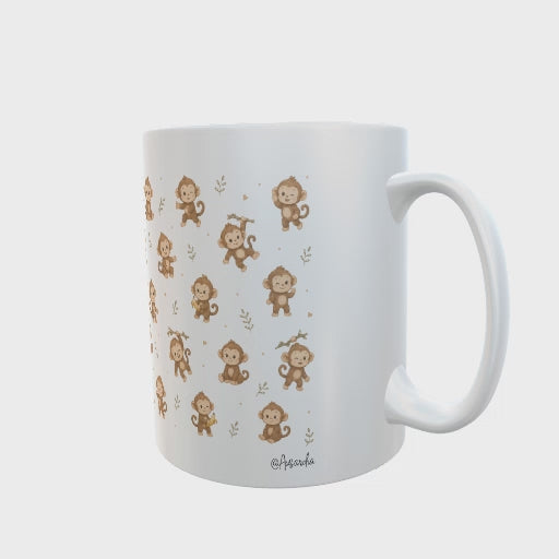 Vídeo de la taza de cerámica Eres Lo Más Monito De Mi Vida con su caja kraft, fabricada en España