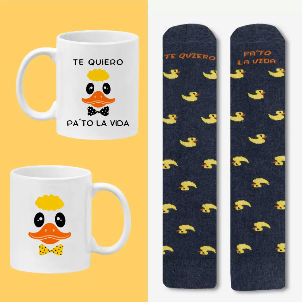 SET CALCETINES TAZA PA´TO LA VIDA
