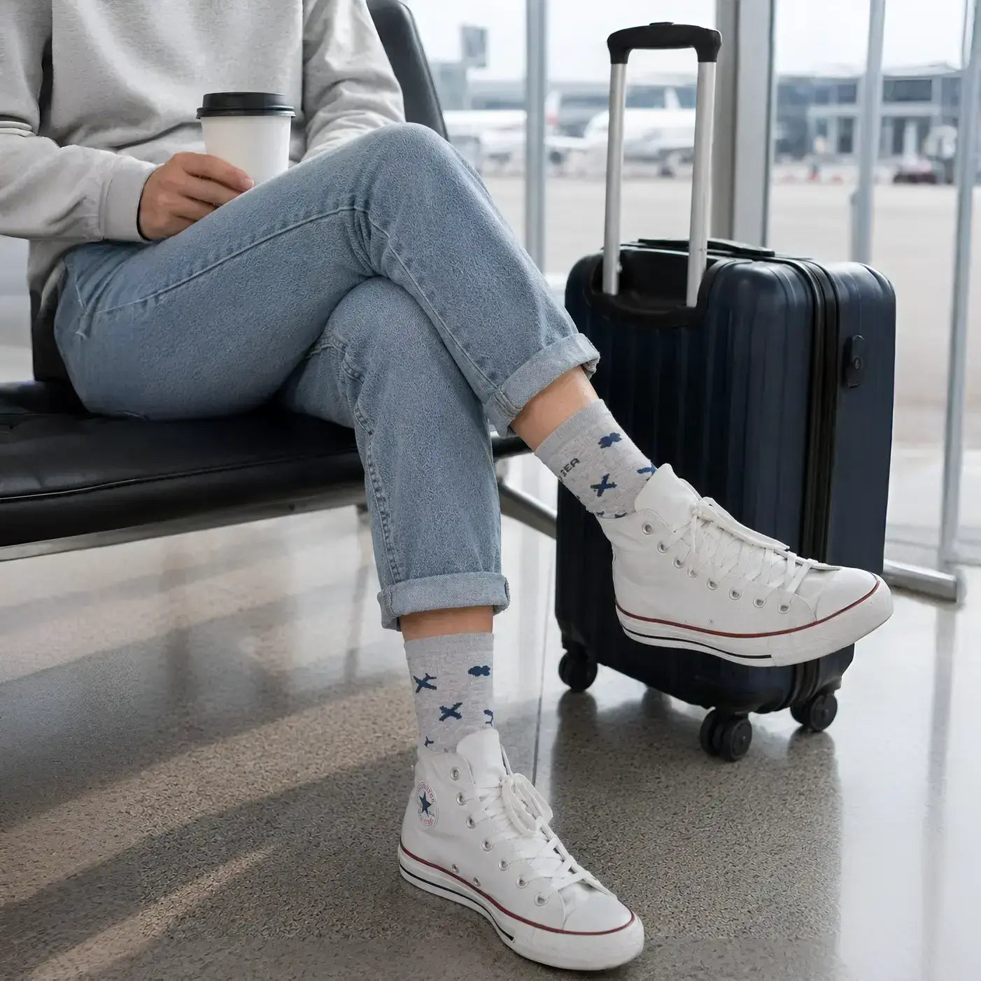 Set Donde Sea Pero Contigo Taza y Calcetines Regalo Parejas | Ausardia
