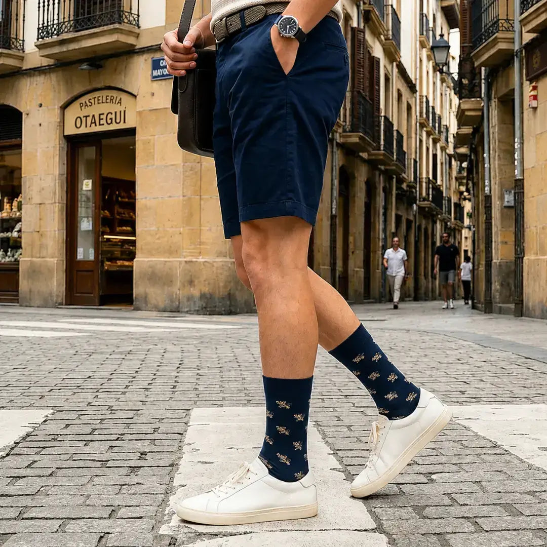 Calcetines originales con mensaje tierno para regalar, algodón premium fabricado en España – Ausardia