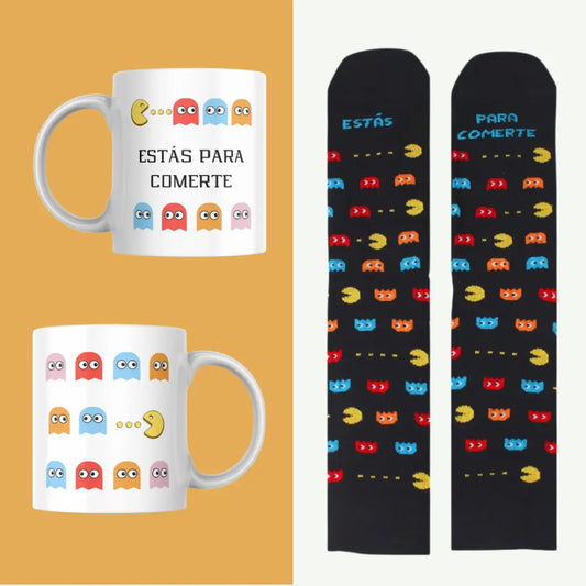 Regalo Divertido Taza y calcetines con mensaje