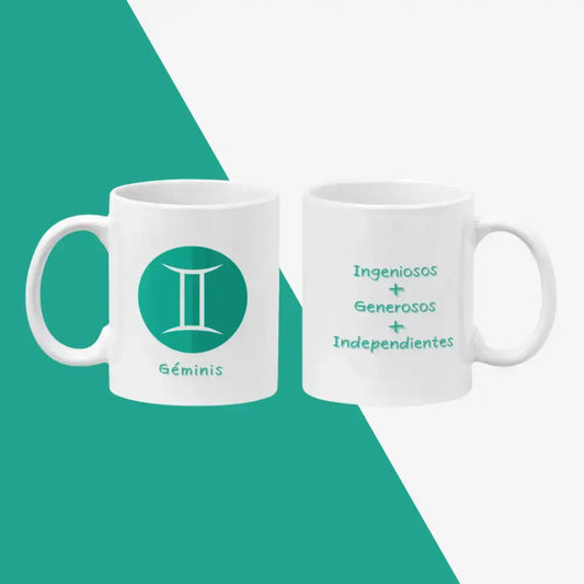 taza zodiaco geminis