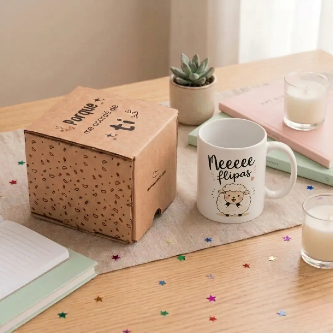 Taza «Meeeee Flipas» | El Regalo Divertido para Parejas y Amigos