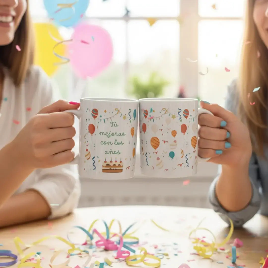 Taza «Tú Mejoras Con Los Años» | El Regalo para Cumpleaños que Siempre Acierta