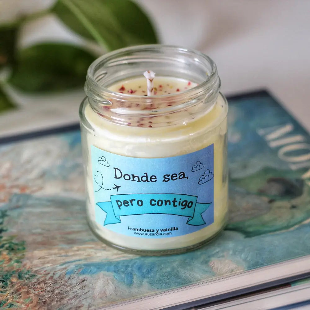 VELA ’DONDE SEA PERO CONTIGO’ - Velas