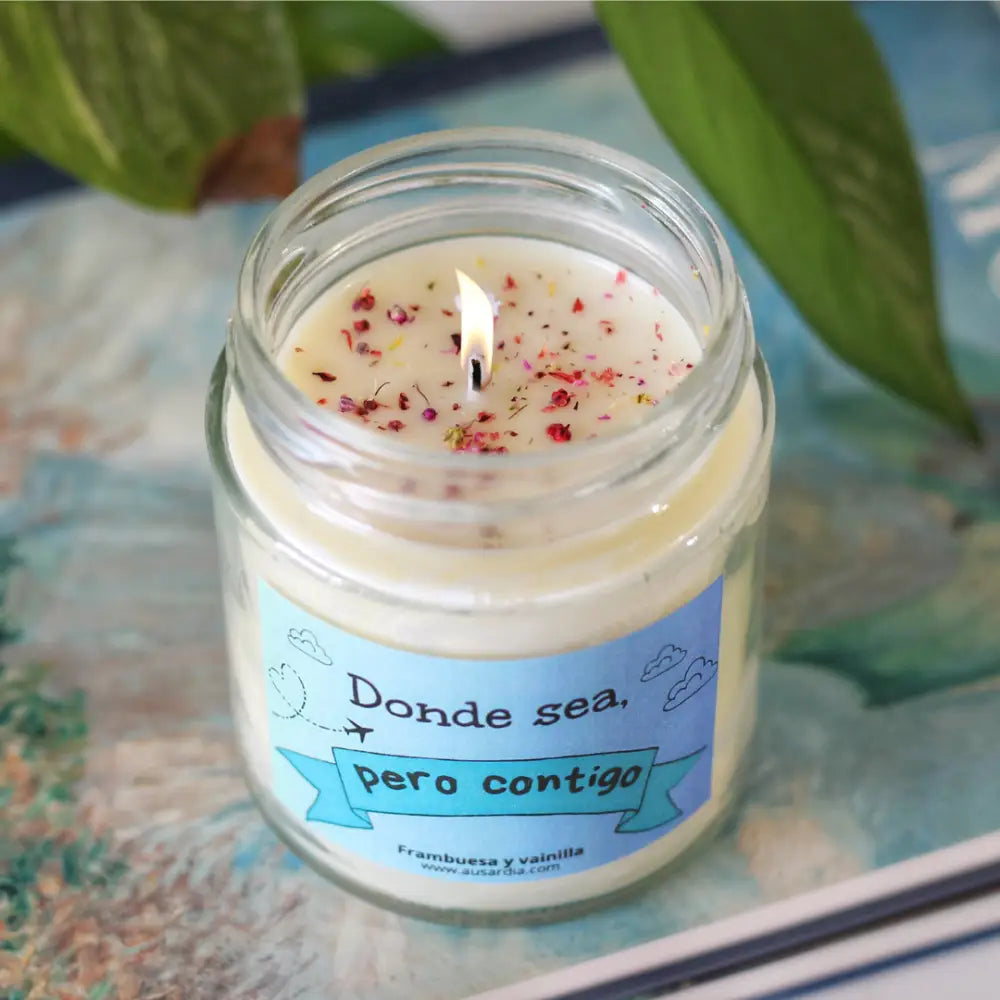 VELA ’DONDE SEA PERO CONTIGO’ - Velas