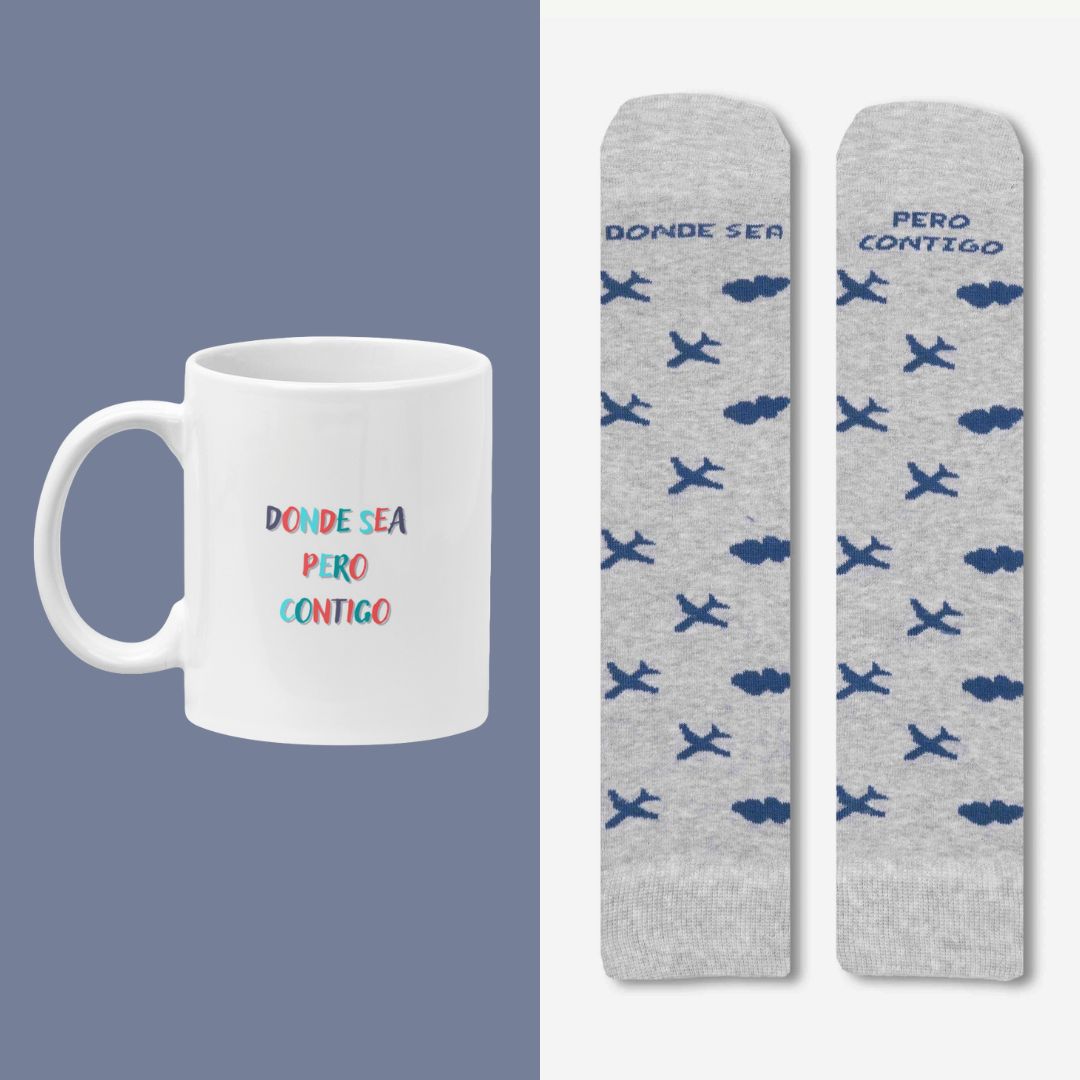 CALCETINES TAZA DONDE SEA Ausardia